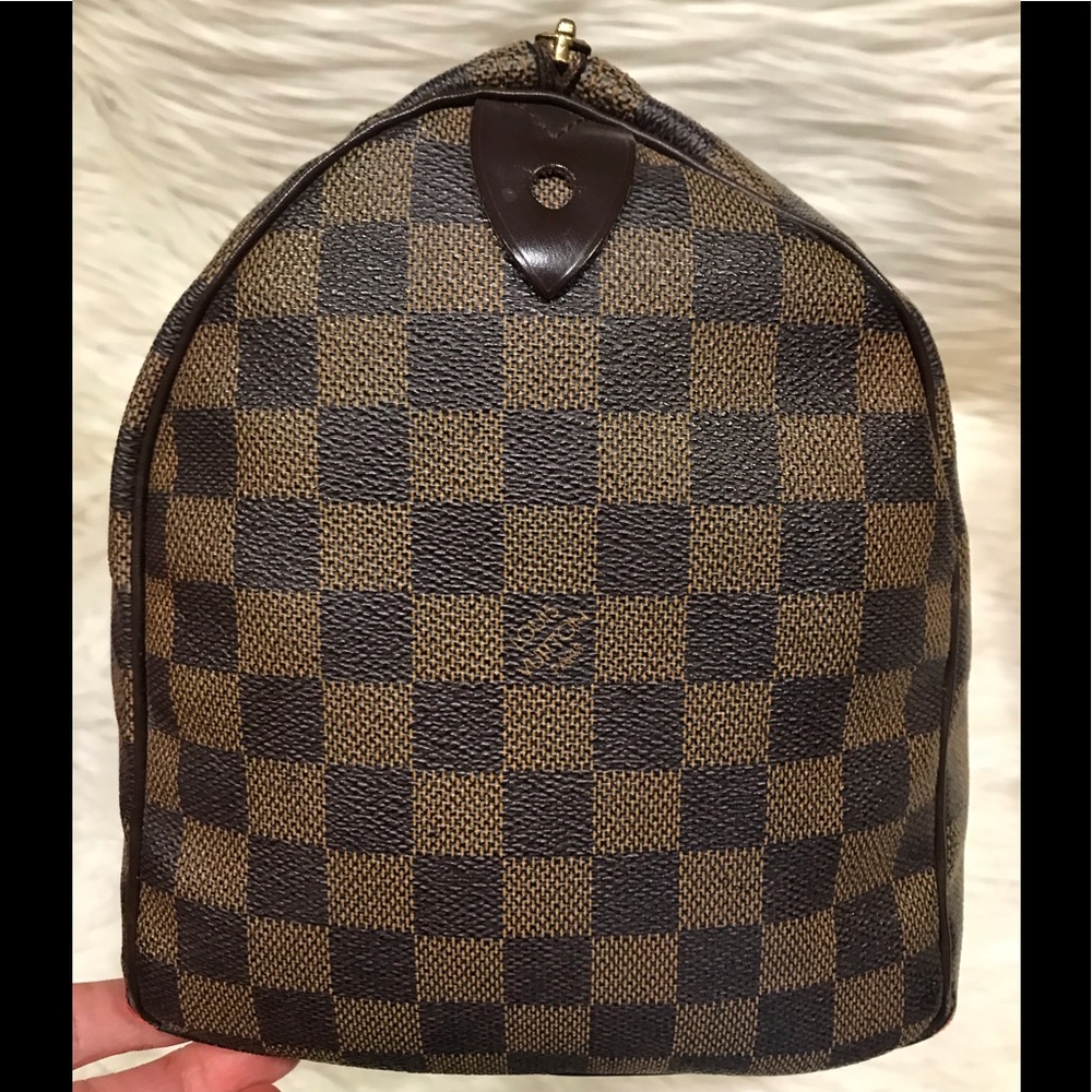 Louis Vuitton Damier Ebene Speedy 30 Tote #8.8H - Picture 4 of 8